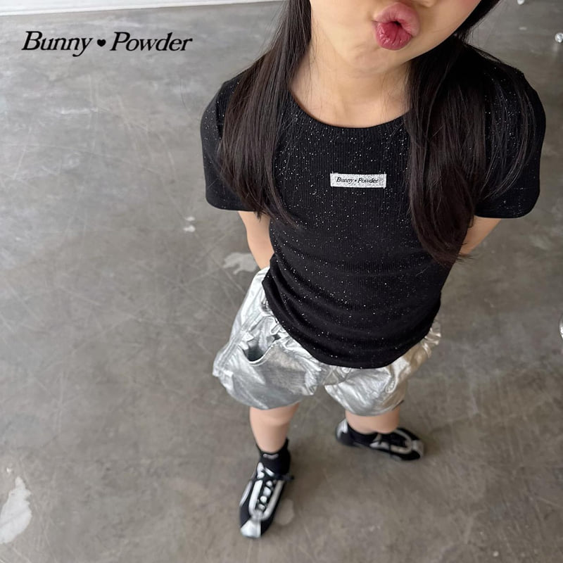 Bunny Powder - Korean Children Fashion - #discoveringself - Glitter Tee - 9
