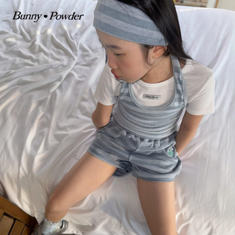 Bunny Powder - Korean Children Fashion - #discoveringself - Stripe Halter Sleeveless - 11