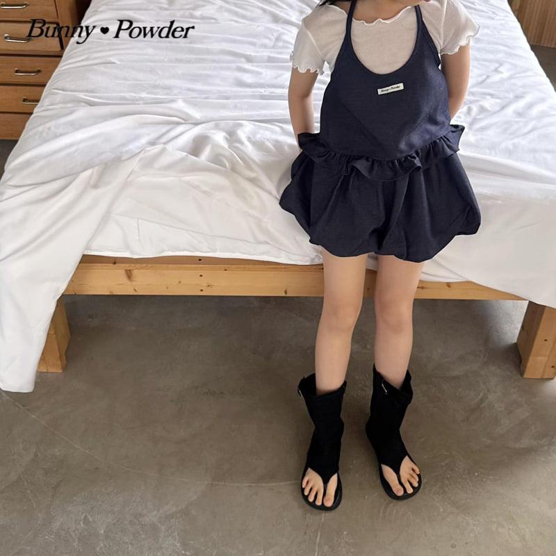 Bunny Powder - Korean Children Fashion - #discoveringself - Denim Halter Bustier - 8