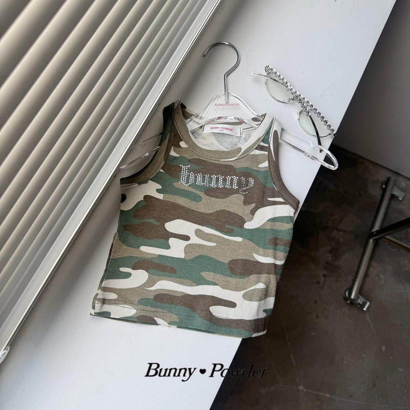 Bunny Powder - Korean Children Fashion - #designkidswear - Military Sleeveless - 4