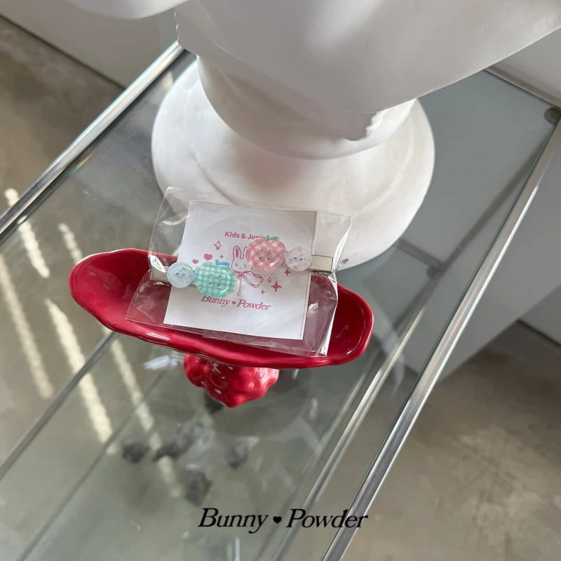 Bunny Powder - Korean Children Fashion - #discoveringself - Button Pin - 3