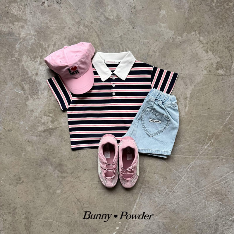 Bunny Powder - Korean Children Fashion - #discoveringself - Summer Collar Tee - 5
