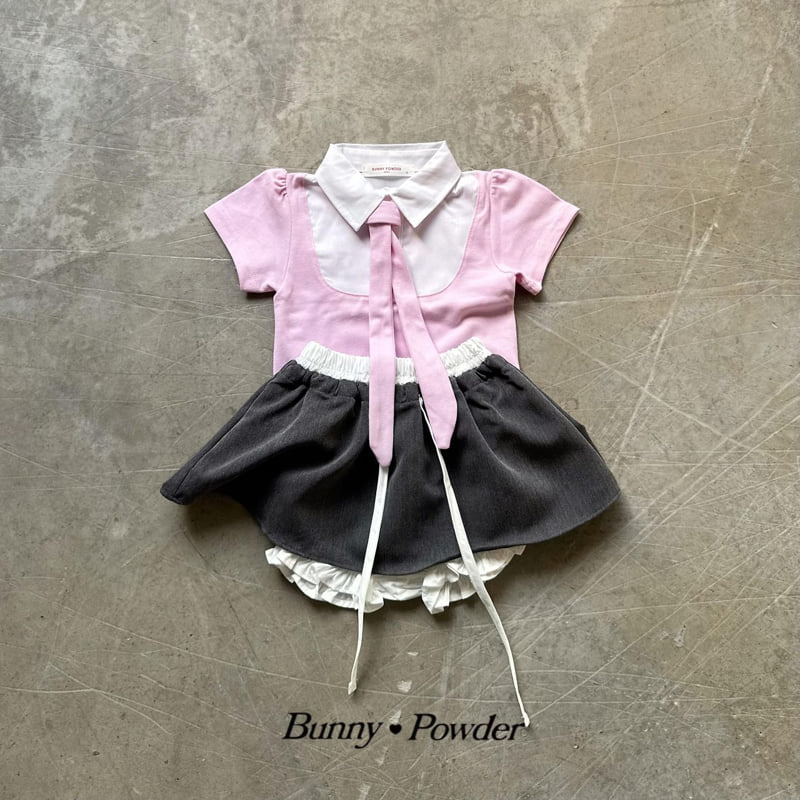 Bunny Powder - Korean Children Fashion - #discoveringself - Hatuha Shirt Tee - 3