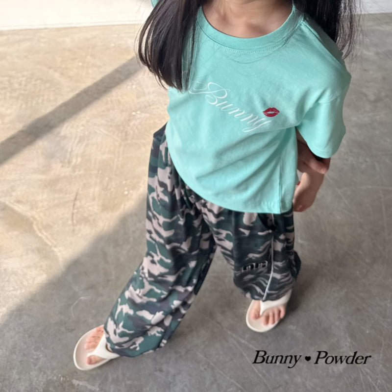 Bunny Powder - Korean Children Fashion - #fashionkids - Lips Tee - 10