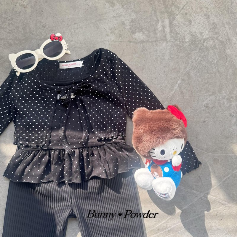 Bunny Powder - Korean Children Fashion - #fashionkids - Dot Layered Sleeveless - 6