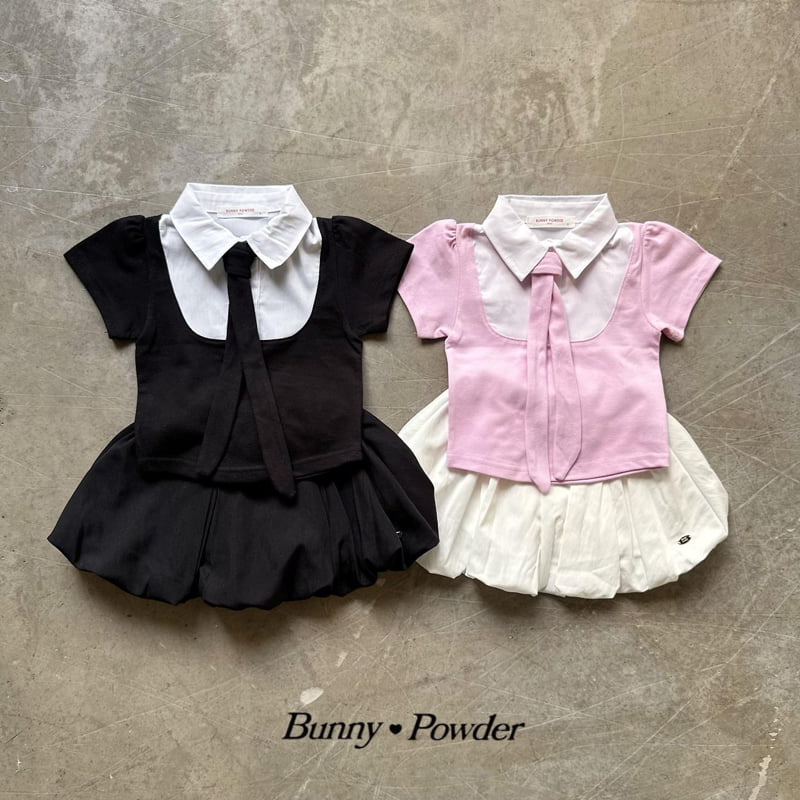 Bunny Powder - Korean Children Fashion - #discoveringself - Hatuha Shirt Tee - 4