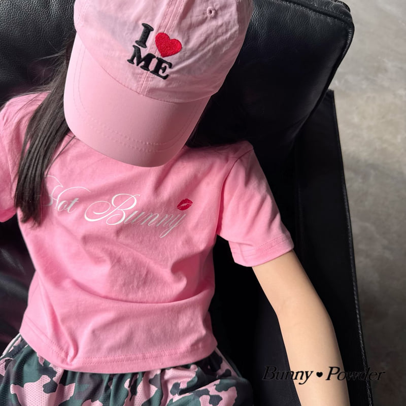 Bunny Powder - Korean Children Fashion - #kidsshorts - Lips Tee - 11