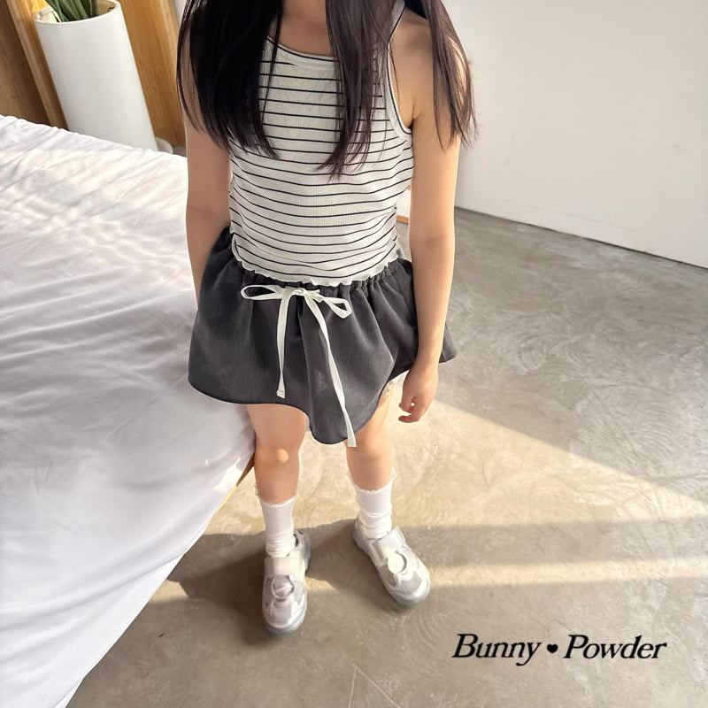 Bunny Powder - Korean Children Fashion - #kidsshorts - Soda Sleeveless - 10