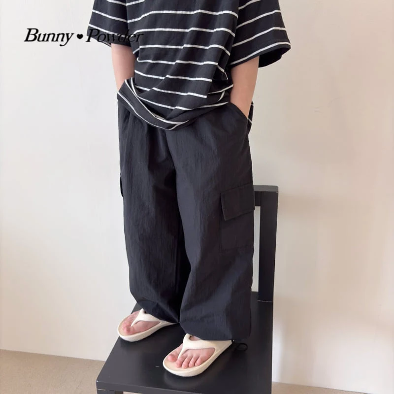 Bunny Powder - Korean Children Fashion - #kidsshorts - Hearts Cargo Pants - 9