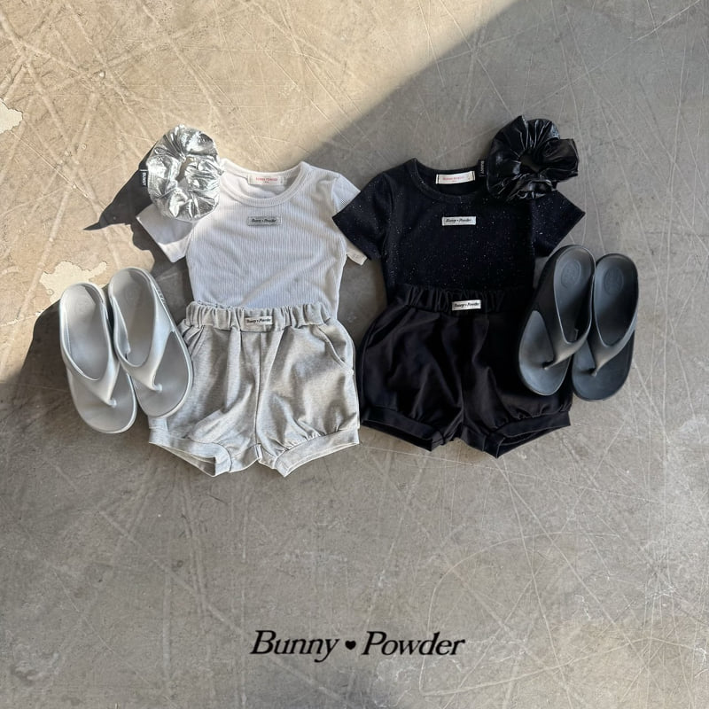 Bunny Powder - Korean Children Fashion - #kidsshorts - Glossy Scrunchie - 5