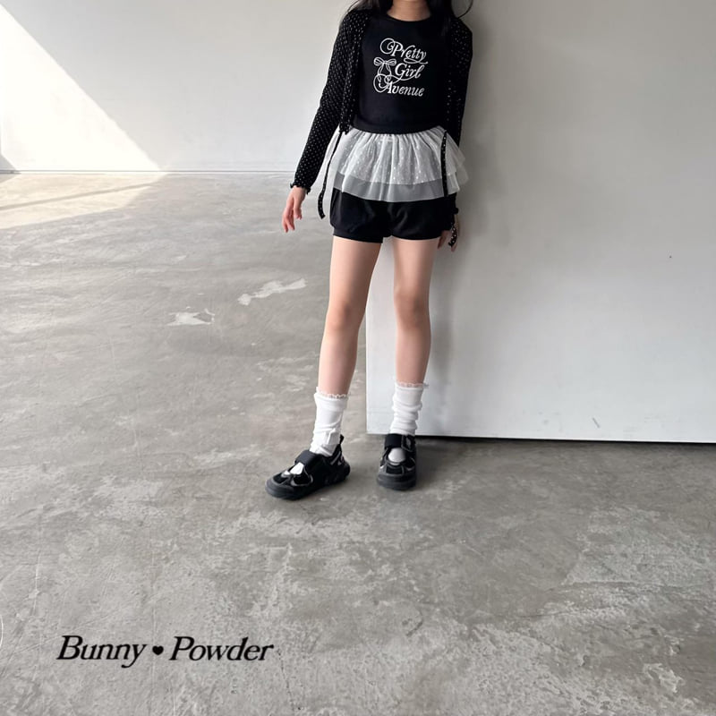 Bunny Powder - Korean Children Fashion - #kidsshorts - Lace Knee Socks - 11