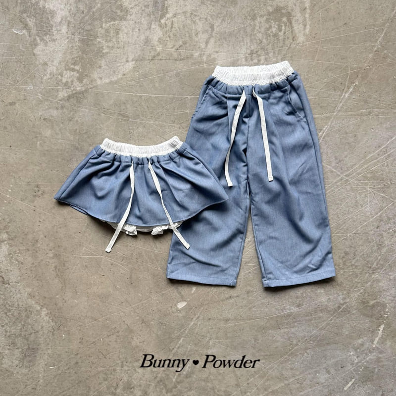 Bunny Powder - Korean Children Fashion - #kidsshorts - Holly Skirt Pants - 2