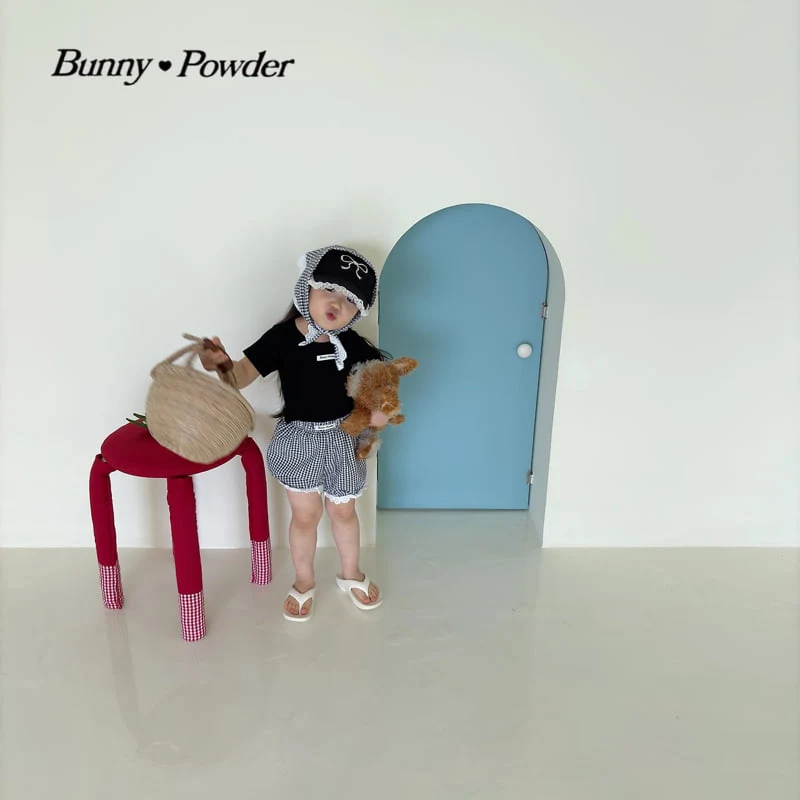 Bunny Powder - Korean Children Fashion - #kidsshorts - Check Bloomer Pants - 11
