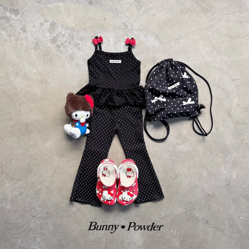 Bunny Powder - Korean Children Fashion - #kidsshorts - Ribbon Dot Bag - 9