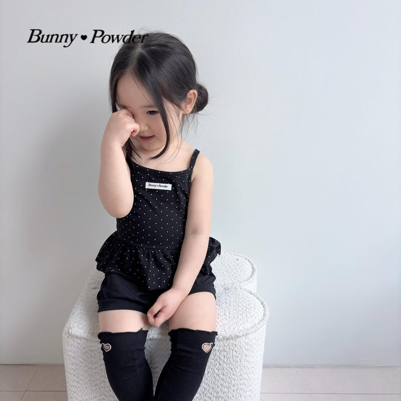 Bunny Powder - Korean Children Fashion - #kidsstore - Dot Layered Sleeveless - 8