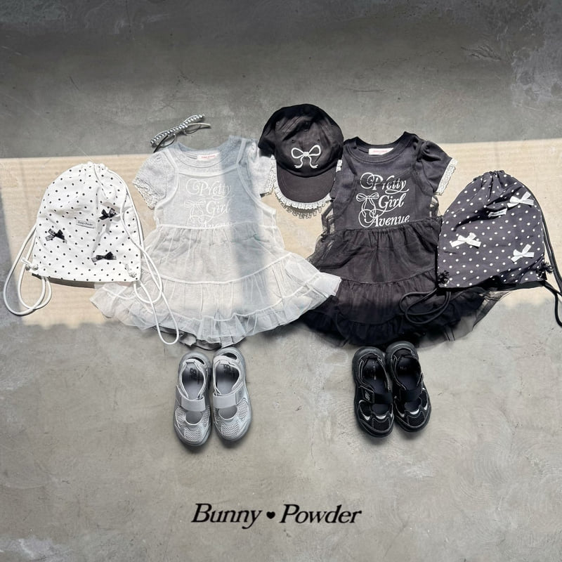 Bunny Powder - Korean Children Fashion - #kidsstore - Pippi One-piece - 3
