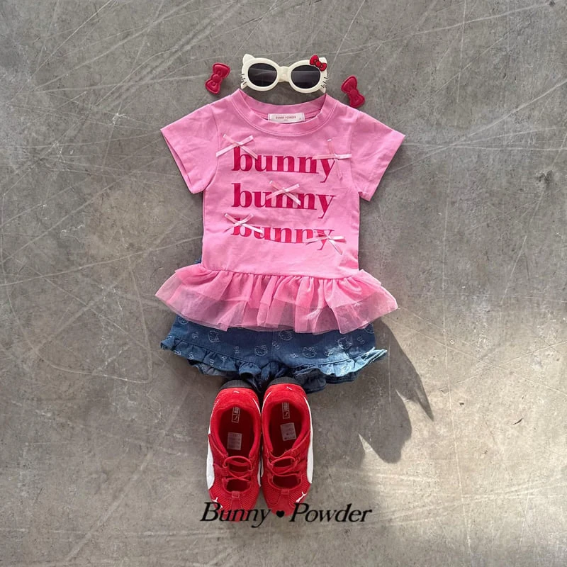 Bunny Powder - Korean Children Fashion - #kidsstore - Ssesesse Tee - 3