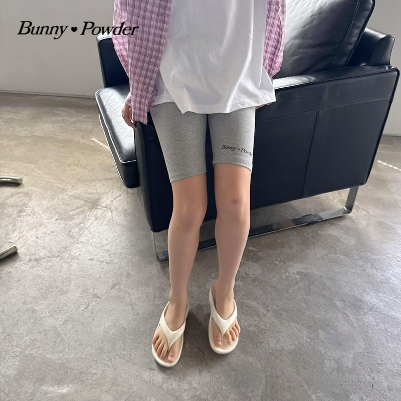 Bunny Powder - Korean Children Fashion - #kidsstore - B Baker Leggings - 8