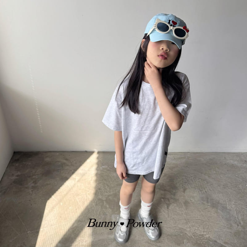 Bunny Powder - Korean Children Fashion - #kidsstore - Bunny Short Sleeve Tee - 5