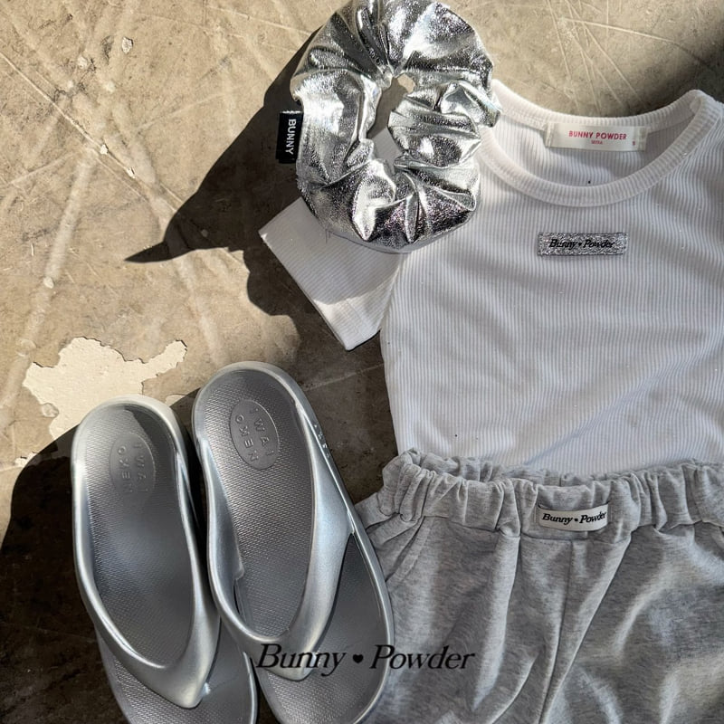 Bunny Powder - Korean Children Fashion - #kidsstore - Glossy Scrunchie - 6