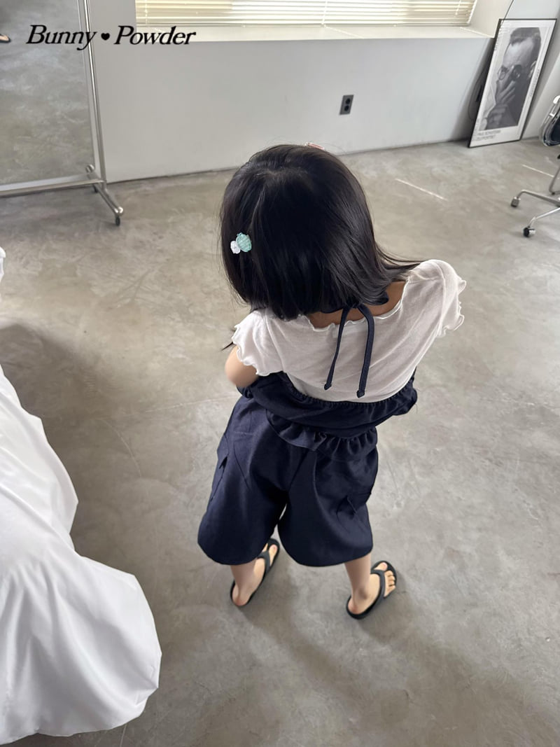 Bunny Powder - Korean Children Fashion - #kidsstore - Denim Halter Bustier - 11