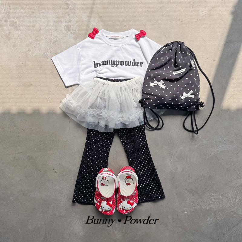 Bunny Powder - Korean Children Fashion - #kidsstore - Ribbon Dot Bag - 10