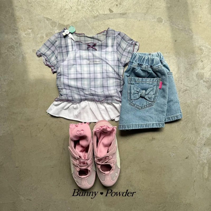 Bunny Powder - Korean Children Fashion - #kidsshorts - Kancho Tee - 4