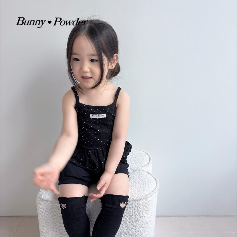 Bunny Powder - Korean Children Fashion - #kidzfashiontrend - Dot Layered Sleeveless - 9