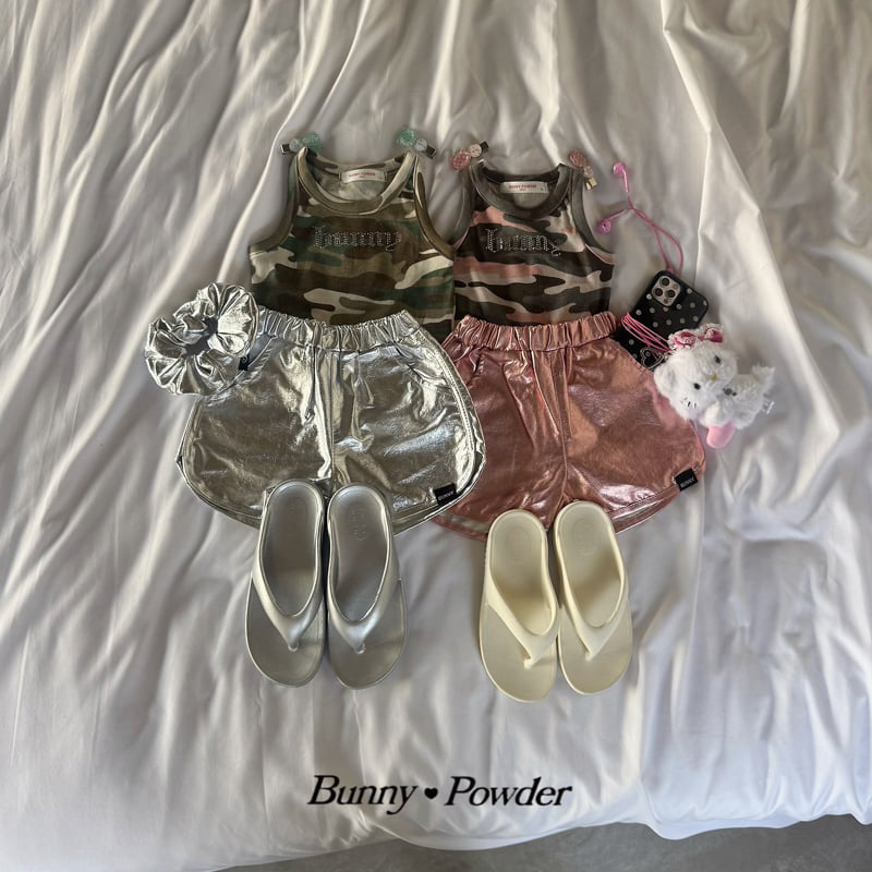 Bunny Powder - Korean Children Fashion - #kidzfashiontrend - Glossy Scrunchie - 7