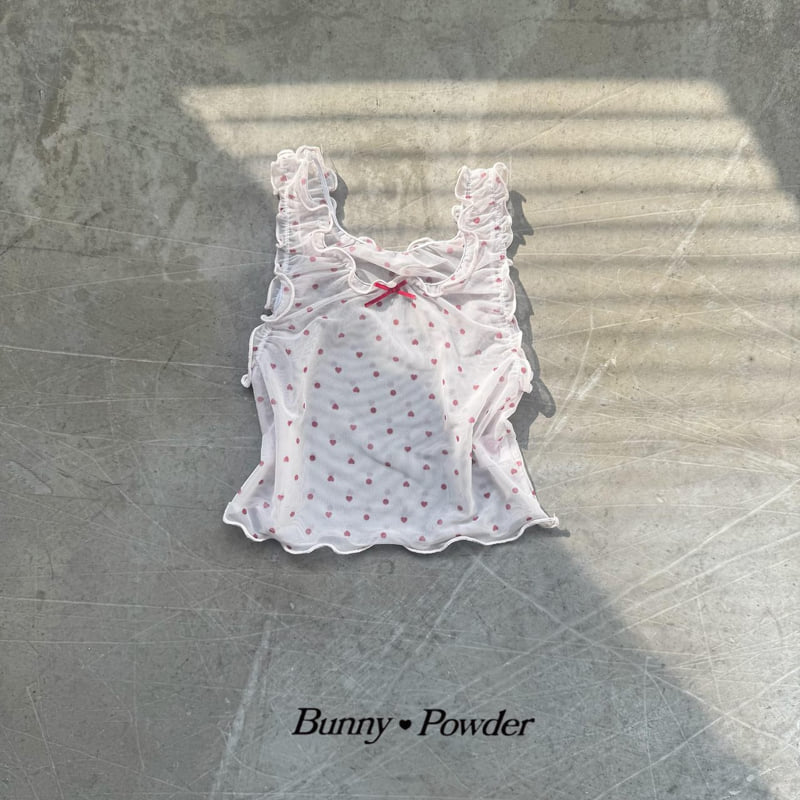 Bunny Powder - Korean Children Fashion - #kidzfashiontrend - Ppoto Sleeveless - 2