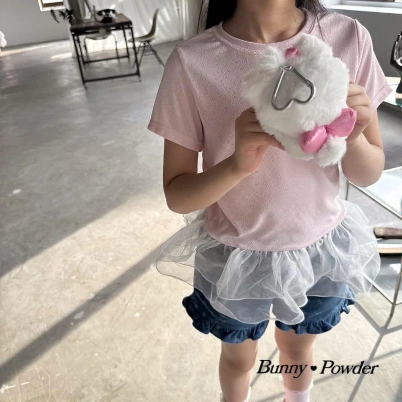 Bunny Powder - Korean Children Fashion - #kidzfashiontrend - Heart Sha Tee - 10