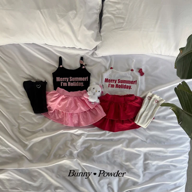 Bunny Powder - Korean Children Fashion - #kidzfashiontrend - Vivid Cancan Skirt - 2
