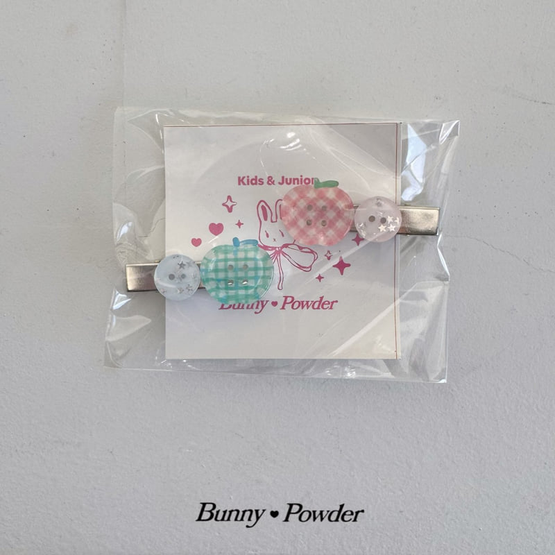 Bunny Powder - Korean Children Fashion - #kidzfashiontrend - Button Pin - 7