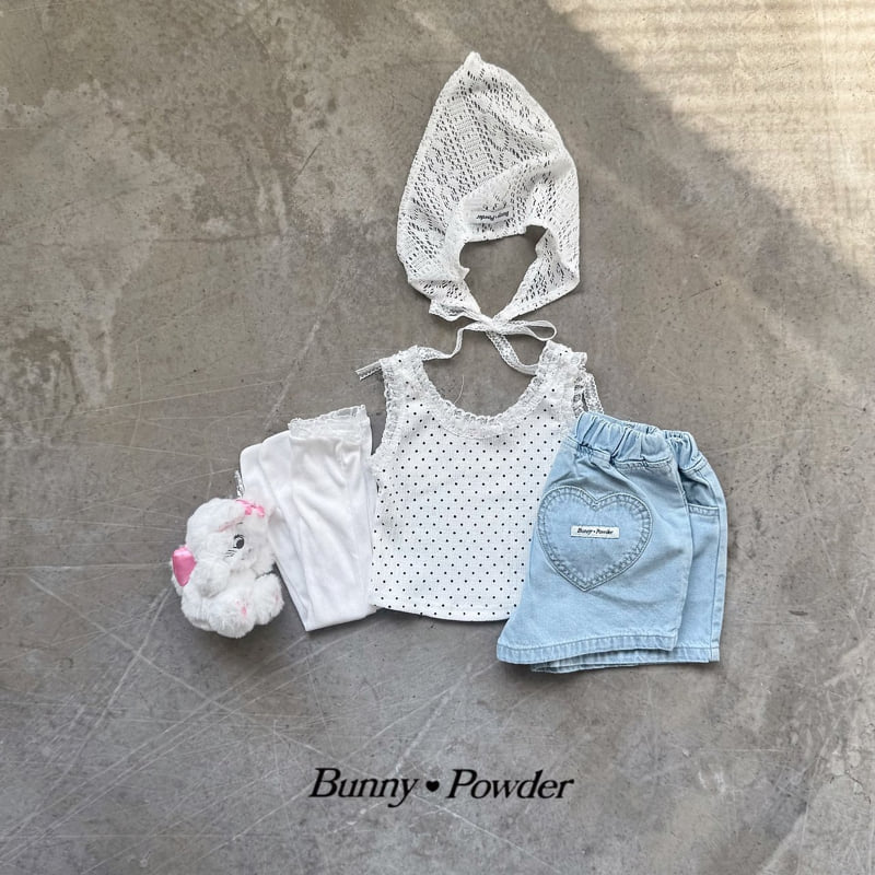 Bunny Powder - Korean Children Fashion - #kidzfashiontrend - Lace Bandana - 12