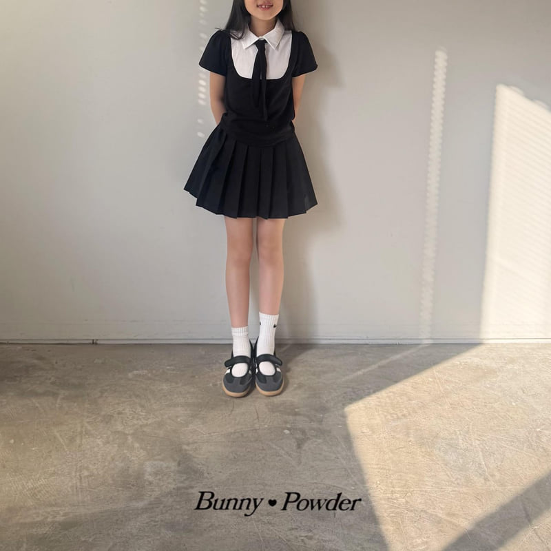 Bunny Powder - Korean Children Fashion - #kidzfashiontrend - Hatuha Shirt Tee - 7
