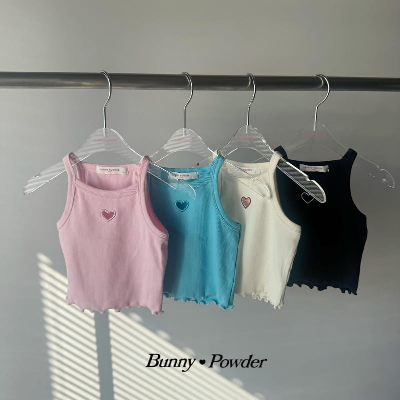 Bunny Powder - Korean Children Fashion - #littlefashionista - Heart Pop Sleeveless - 3