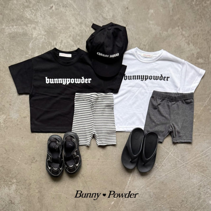 Bunny Powder - Korean Children Fashion - #littlefashionista - Chrome Tee