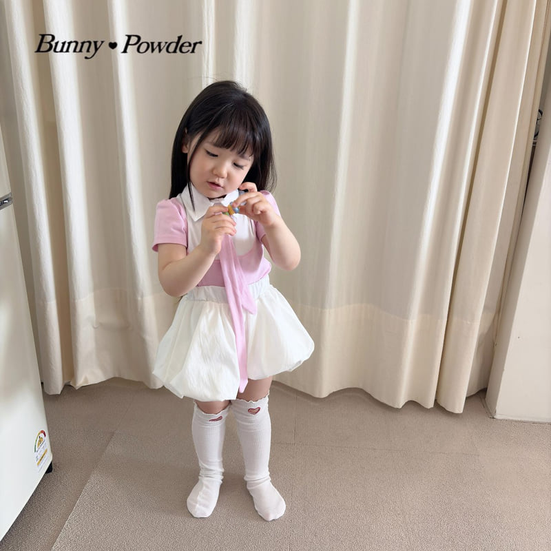 Bunny Powder - Korean Children Fashion - #littlefashionista - Heart Tie - 10