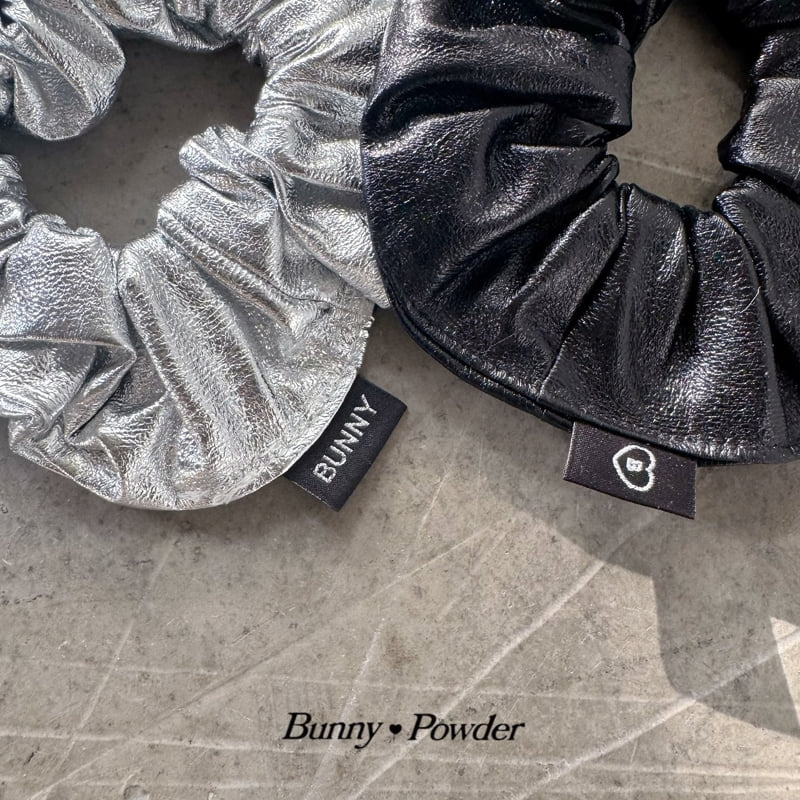 Bunny Powder - Korean Children Fashion - #littlefashionista - Glossy Scrunchie - 9