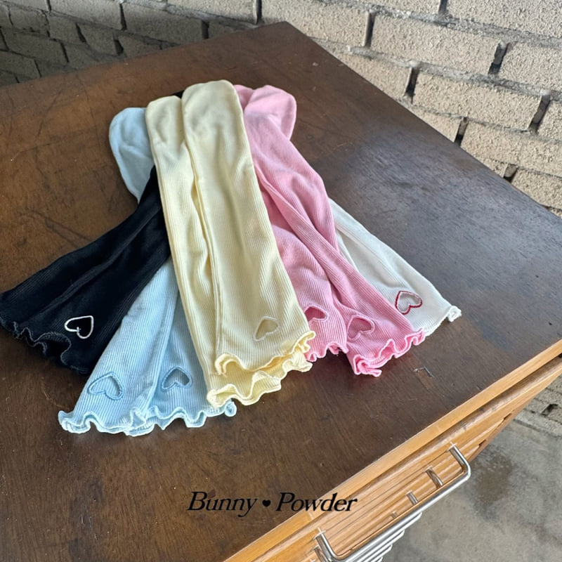 Bunny Powder - Korean Children Fashion - #magicofchildhood - Heart Knee Socks - 2