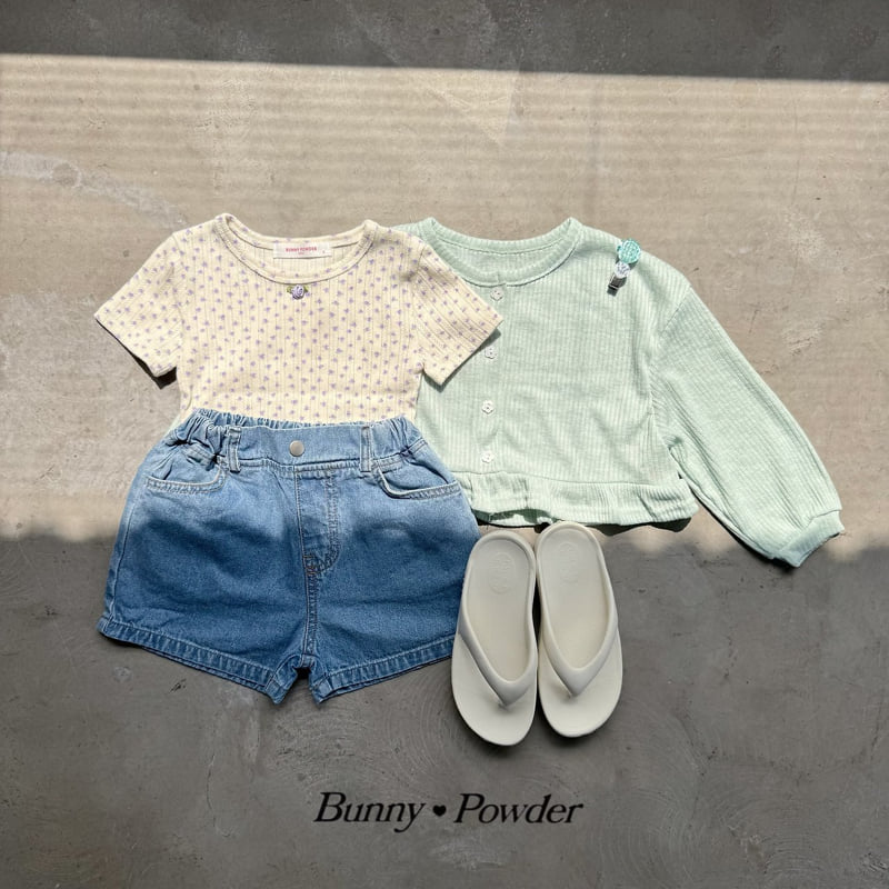 Bunny Powder - Korean Children Fashion - #littlefashionista - Girl Tee - 4