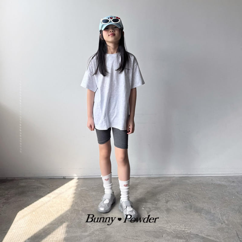 Bunny Powder - Korean Children Fashion - #magicofchildhood - Bunny Short Sleeve Tee - 9