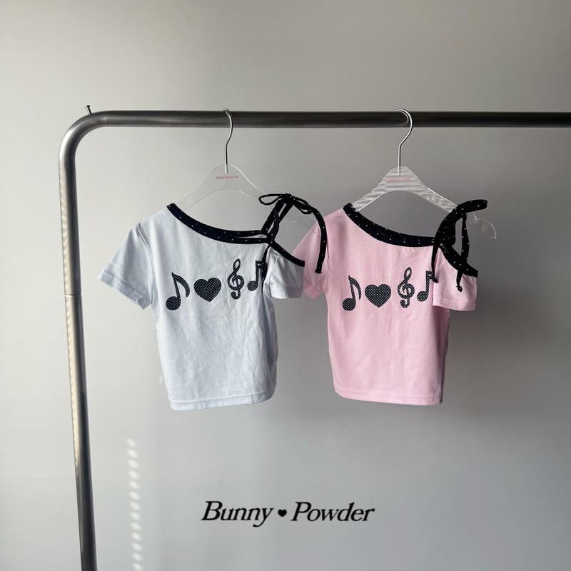 Bunny Powder - Korean Children Fashion - #magicofchildhood - Melody Tee - 6