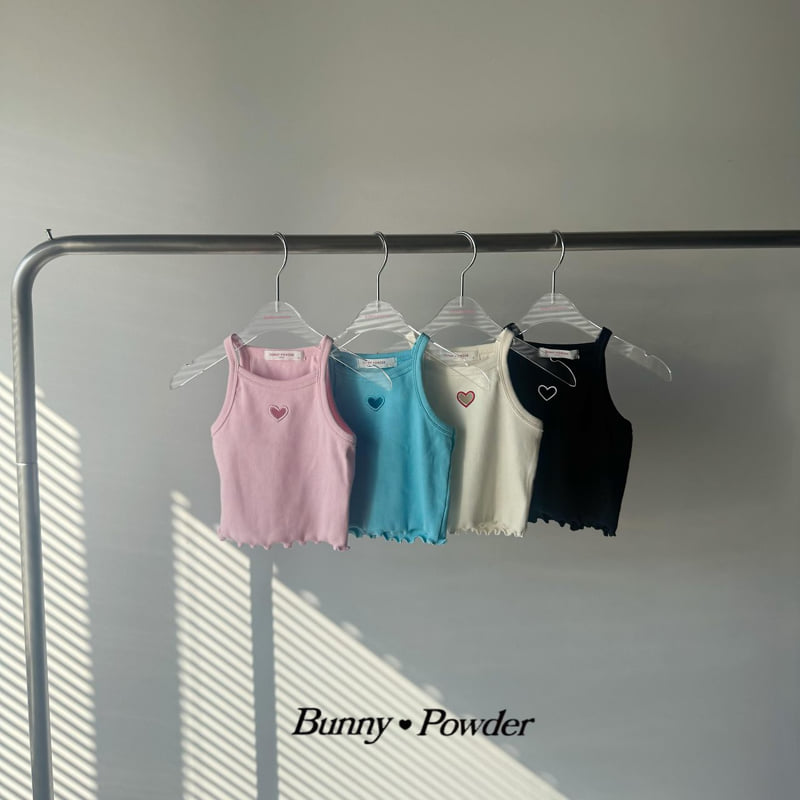 Bunny Powder - Korean Children Fashion - #littlefashionista - Heart Pop Sleeveless - 4