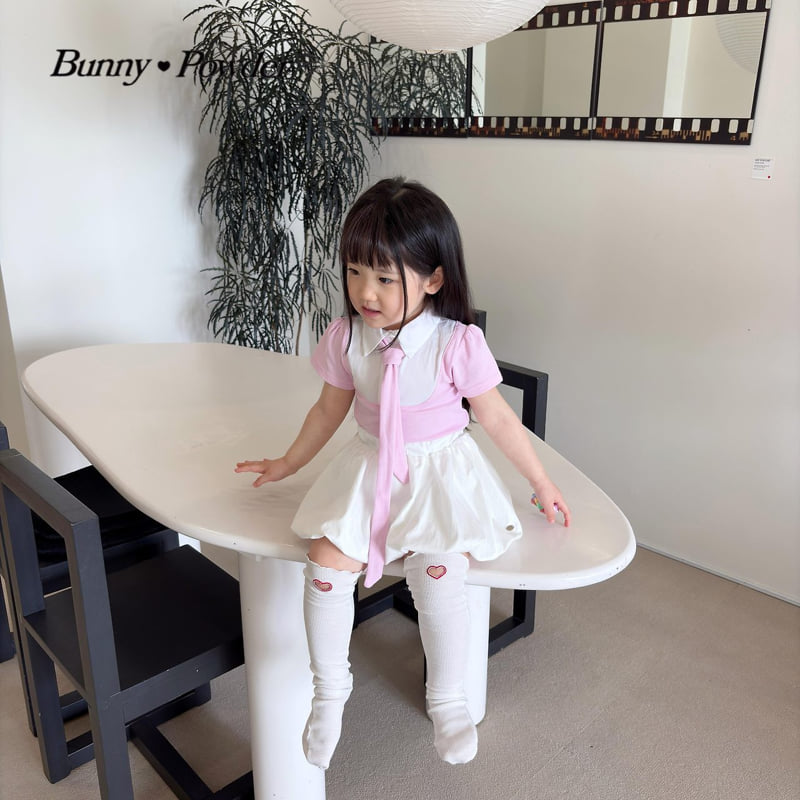 Bunny Powder - Korean Children Fashion - #magicofchildhood - Heart Tie - 11