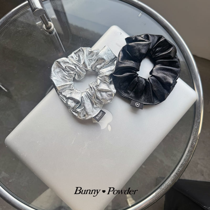 Bunny Powder - Korean Children Fashion - #magicofchildhood - Glossy Scrunchie - 10