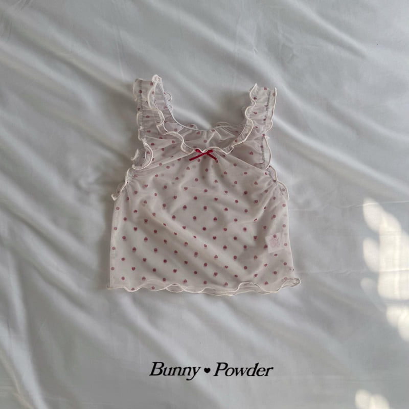 Bunny Powder - Korean Children Fashion - #magicofchildhood - Ppoto Sleeveless - 5