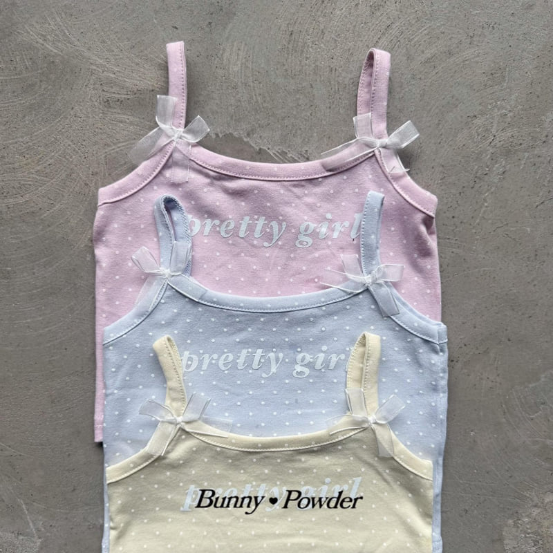 Bunny Powder - Korean Children Fashion - #magicofchildhood - Pretty Girl Sleeveless - 2
