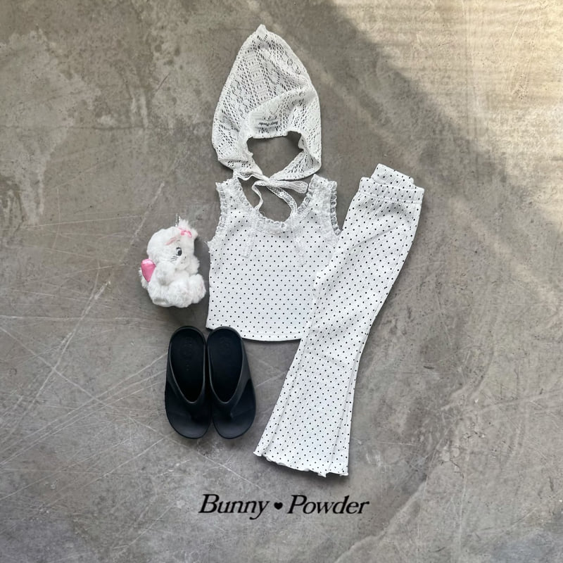 Bunny Powder - Korean Children Fashion - #magicofchildhood - Lace Tank Sleeveless - 5