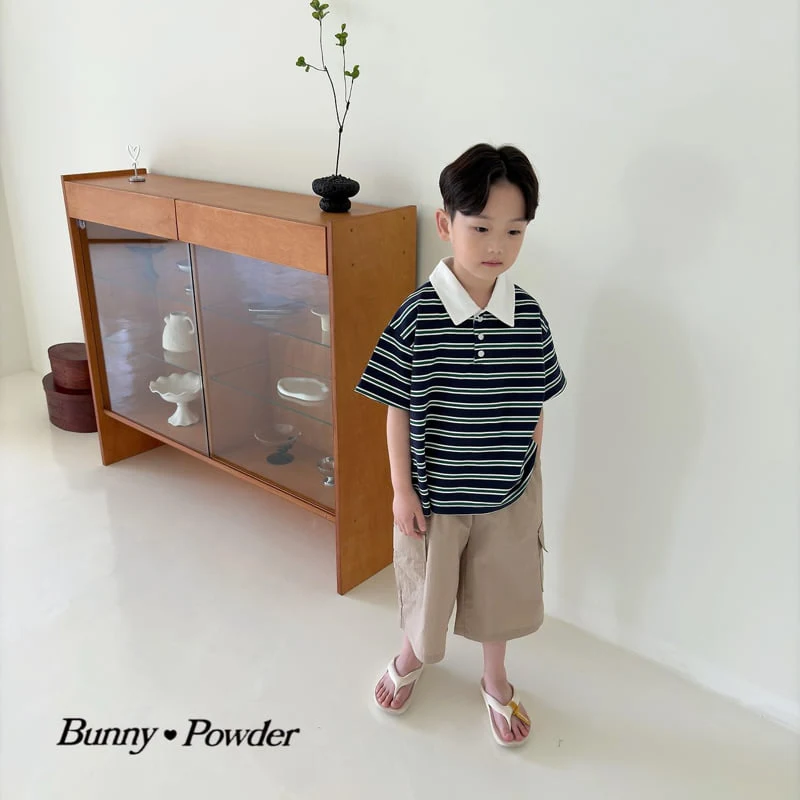 Bunny Powder - Korean Children Fashion - #magicofchildhood - Summer Collar Tee - 12
